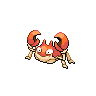 Imagem do pokemon krabby